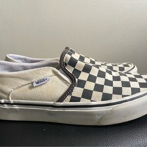Checkered Vans